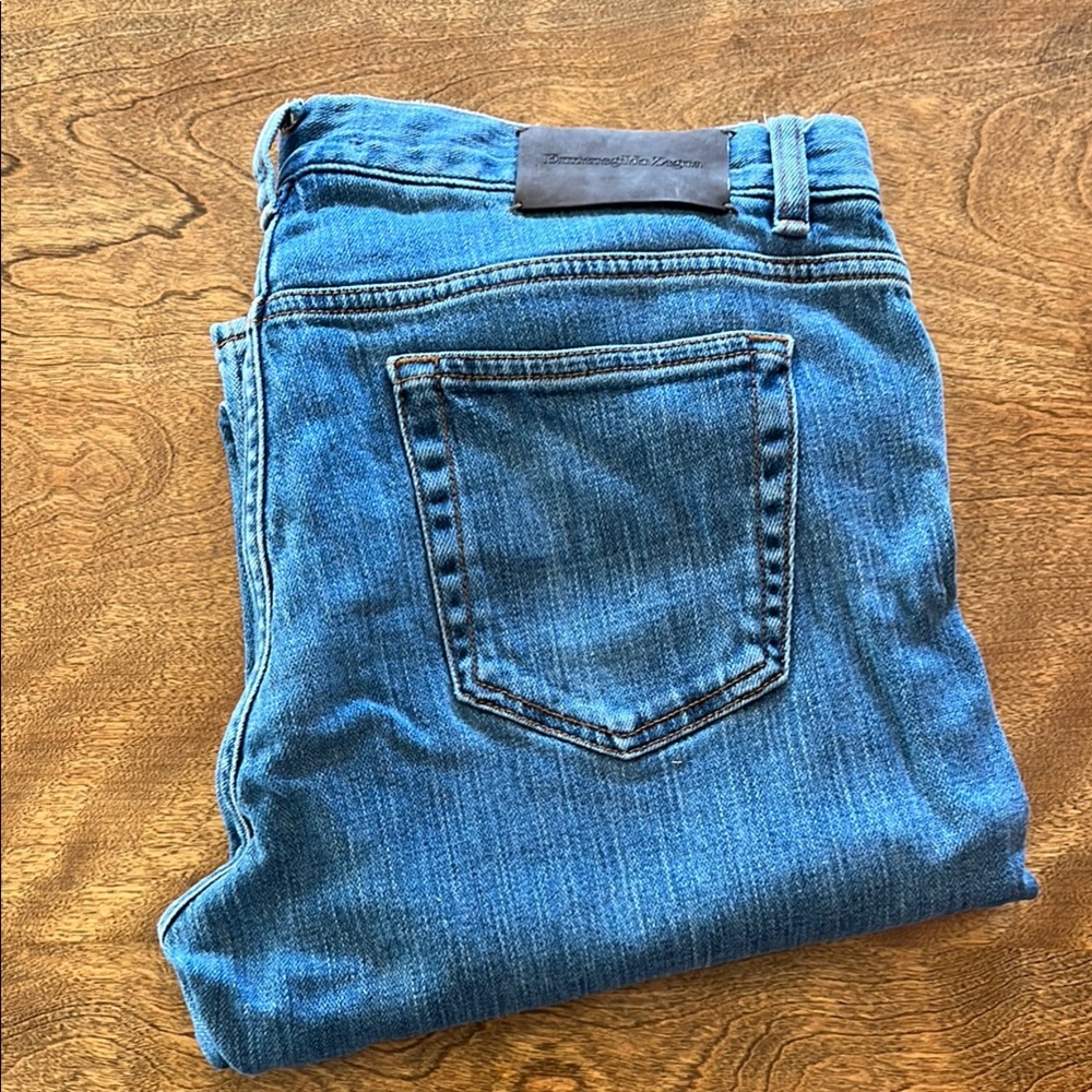 Zegna Blue Denim Jeans